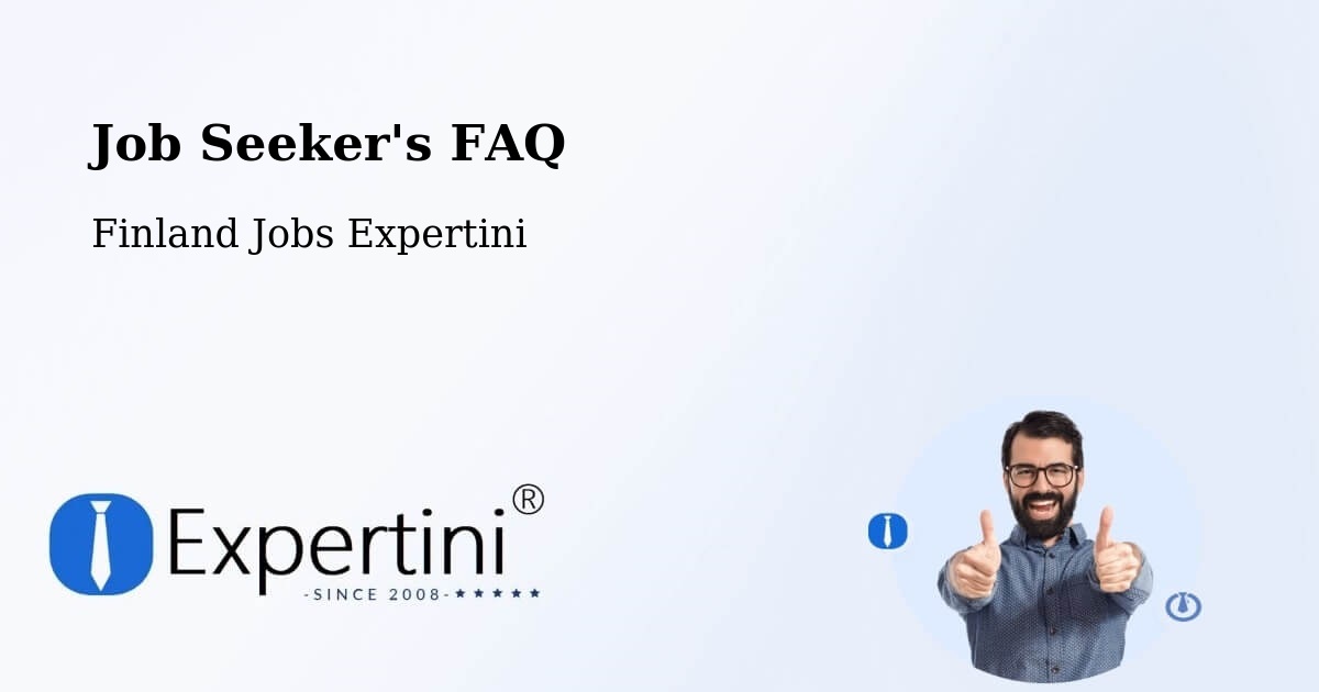 Job Seeker's FAQ - Finland Jobs Expertini